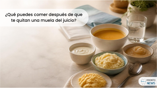 Portada: alimentación después de extraer muela del juicio