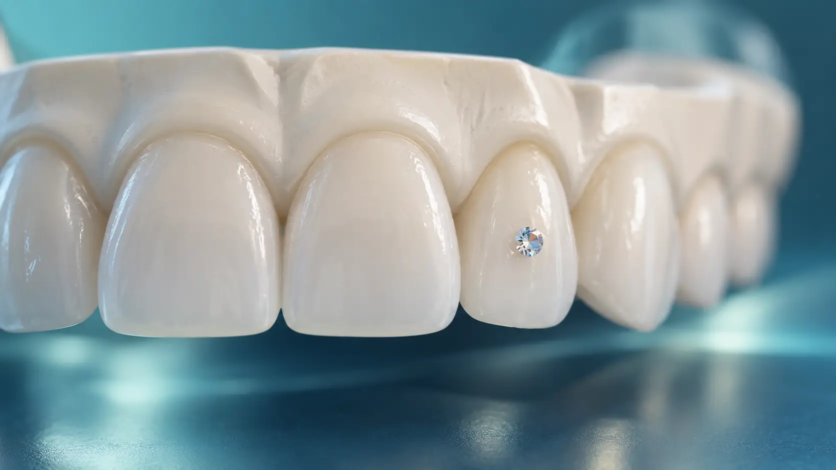 A small jewel changes the surface you will need to clean.