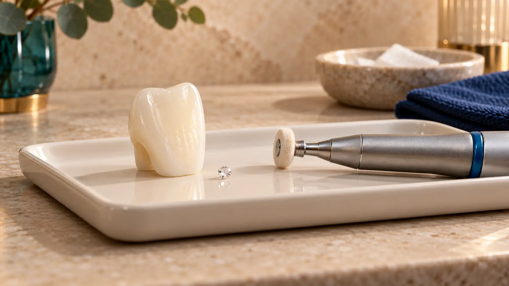 A conceptual composition about professional removal; it does not show an actual procedure.